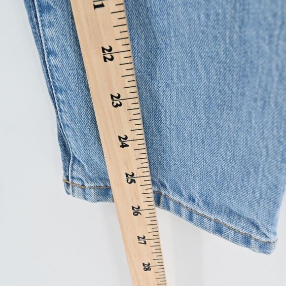 REVICE Jeans Womens Size 27 Color Block Patchwork Distressed High Rise Taper USA - Picture 12 of 12